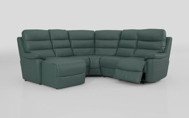 Ossett 2 Corner 2 Left Hand Facing Chaise Right Hand Facing Power Sofa with Head Tilt - poltronesofà at ScS