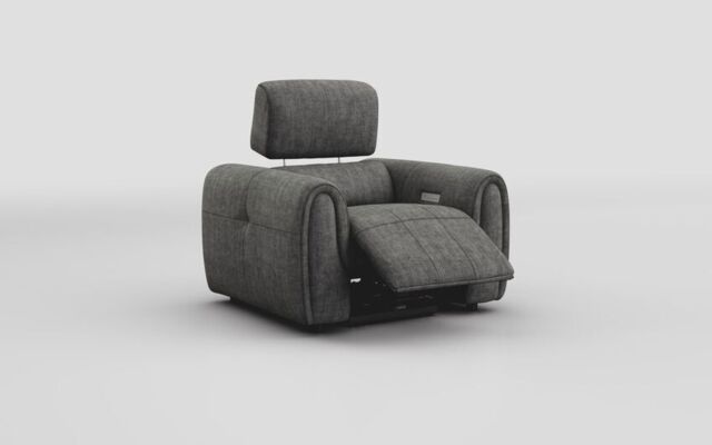 Serra Power Recliner Chair with Power Head Tilt - poltronesofà at ScS