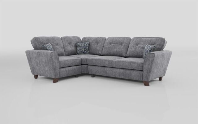 Living Esme Fabric 1 Corner 2 Sofa - poltronesofà at ScS