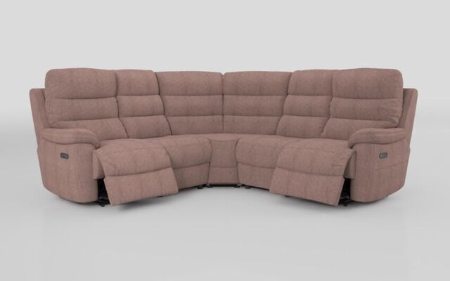 Ossett 2 Corner 2 Power Sofa with Head Tilt  - poltronesofà at ScS