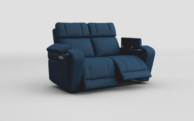 Adstock 2 Seater Power Recliner With Power Head Tilt - poltronesofà at ScS