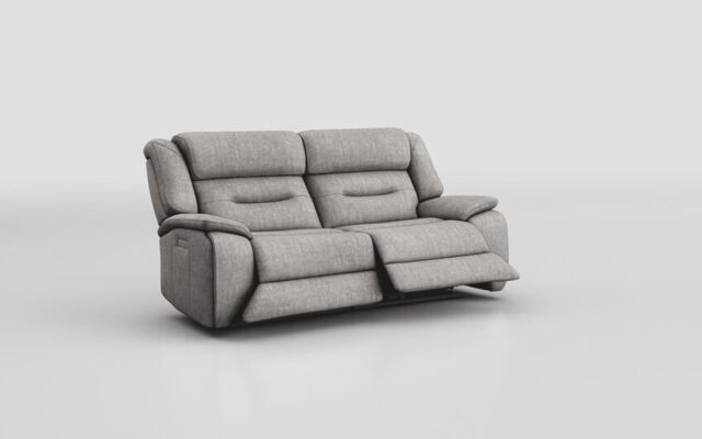 Massari 3 Seater Power Recliner Sofa with Power Head Tilt  - poltronesofà at ScS