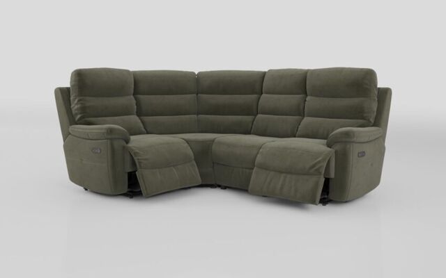 Ossett 1 Corner 2 Power Sofa with Head Tilt - poltronesofà at ScS