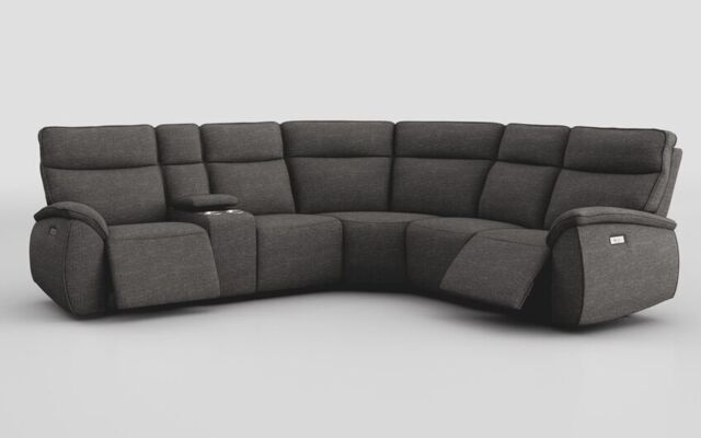 Solara 2 Corner 2 Power with Regular Storage Console - poltronesofà at ScS