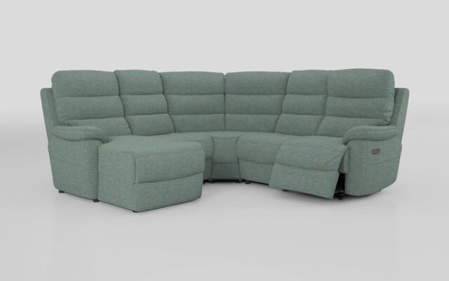 Ossett 2 Corner 2 Left Hand Facing Chaise Right Hand Facing Power Sofa with Head Tilt - poltronesofà at ScS