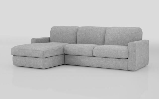 Barete Large Arm 4 Seater Sofa Bed with Left Hand Facing Large Lounger - poltronesofà at ScS