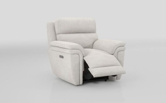 Maer Power Recliner Chair with Power Head Tilt & Lumbar - poltronesofà at ScS