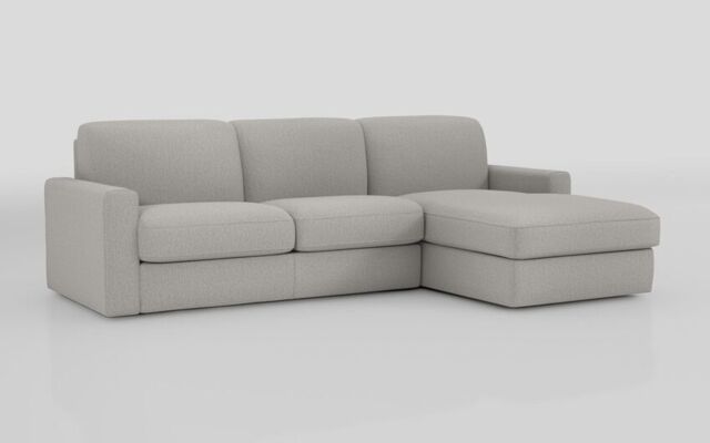 Barete Large Arm 4 Seater Sofa Bed with Right Hand Facing Large Lounger  - poltronesofà at ScS