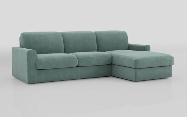 Barete Large Arm 4 Seater Sofa Bed with Right Hand Facing Large Lounger - poltronesofà at ScS