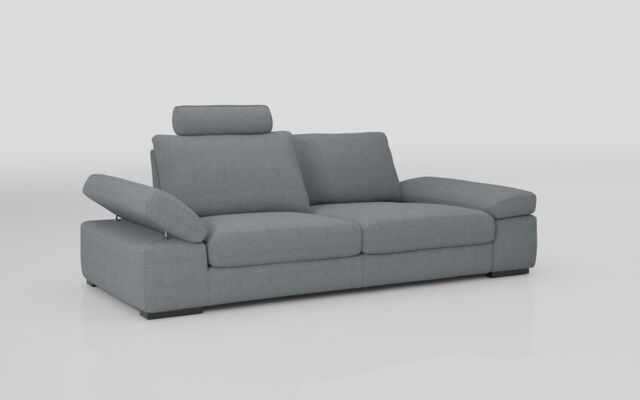 Savazza 3 Seater Sofa with Adjustable Back Rest  - poltronesofà at ScS