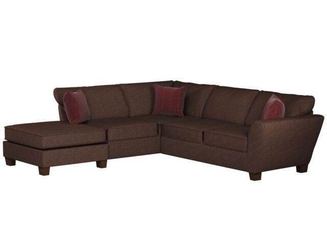 Theo Fabric 1 Corner 2 Left Hand Facing Chaise Standard Back Sofa  - poltronesofà at ScS