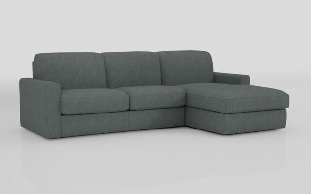 Barete Large Arm 4 Seater Sofa Bed with Right Hand Facing Large Lounger - poltronesofà at ScS