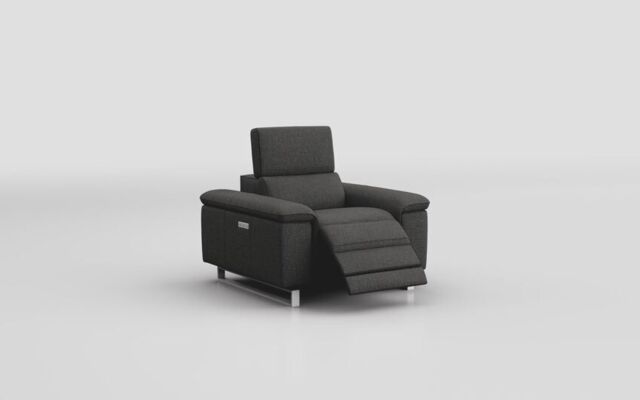 Viserba Power Recliner Chair with Power Head Tilt  - poltronesofà at ScS