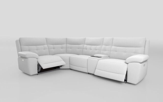 Belford 1 Corner 3 Power Recliner Sofa with Media Console - poltronesofà at ScS