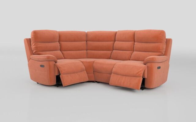 Ossett 1 Corner 2 Power Sofa with Head Tilt - poltronesofà at ScS