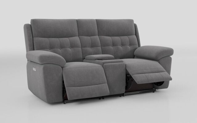 Belford 2 Seater Power Recliner Sofa with Media Console - poltronesofà at ScS