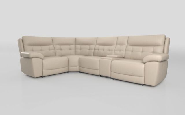 Belford 1 Corner 3 Sofa with Console  - poltronesofà at ScS