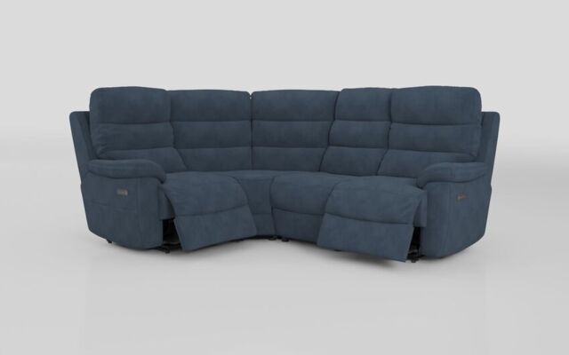 Ossett 1 Corner 2 Power Sofa with Head Tilt - poltronesofà at ScS