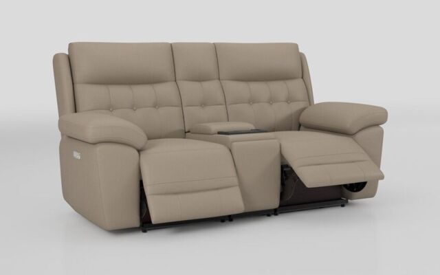 Belford 2 Seater Power Recliner Sofa with Media Console  - poltronesofà at ScS