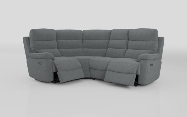 Ossett 1 Corner 2 Power Sofa with Head Tilt - poltronesofà at ScS