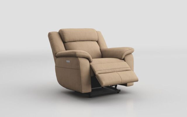 Sarsina Power Recliner Chair with Power Head Tilt - poltronesofà at ScS