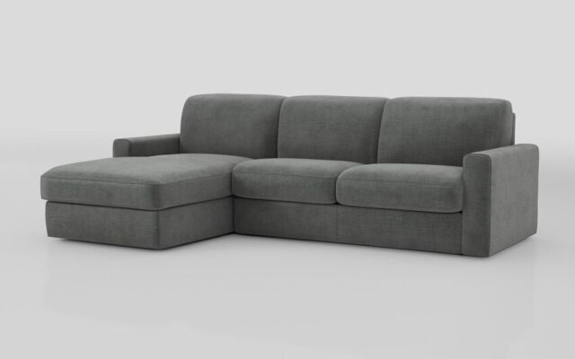 Barete Large Arm 4 Seater Sofa Bed with Left Hand Facing Large Lounger - poltronesofà at ScS