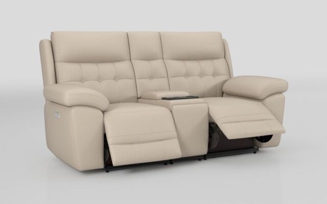 Belford 2 Seater Power Recliner Sofa with Media Console  - poltronesofà at ScS