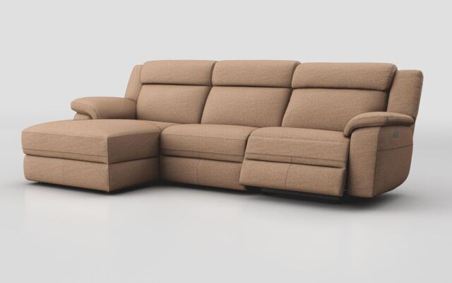 Sarsina 3 Seater Sofa Right Hand Facing Power & Left Hand Facing Lounger - poltronesofà at ScS