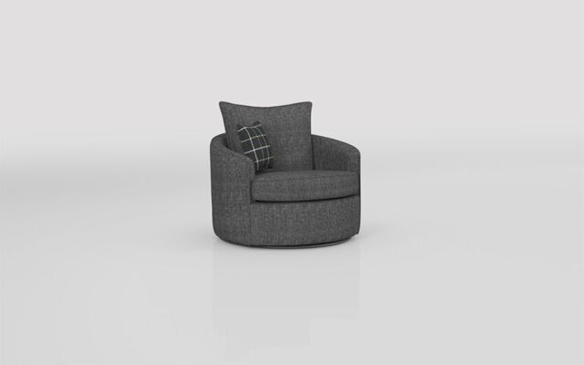 Theo Fabric Twister Chair  - poltronesofà at ScS