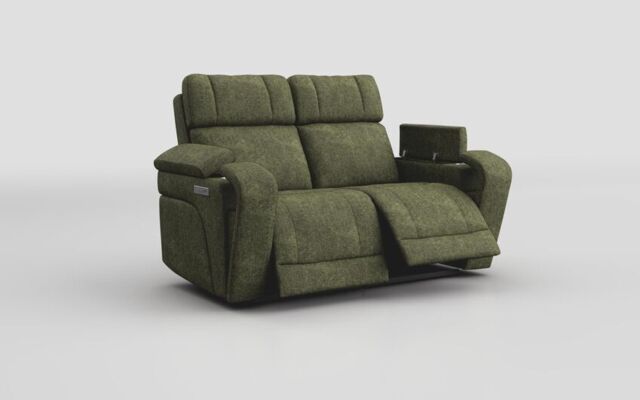 Adstock 2 Seater Power Recliner With Power Head Tilt - poltronesofà at ScS