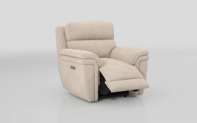 Maer Power Recliner Chair with Power Head Tilt & Lumbar - poltronesofà at ScS