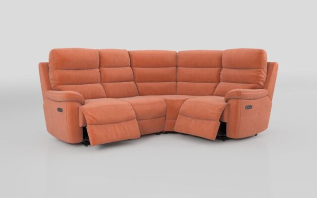 Ossett 2 Corner 1 Power Sofa with Head Tilt  - poltronesofà at ScS