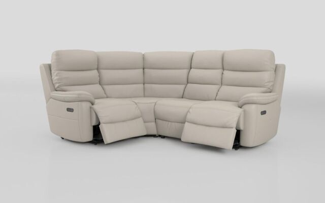 Ossett 1 Corner 2 Power Sofa with Head Tilt  - poltronesofà at ScS