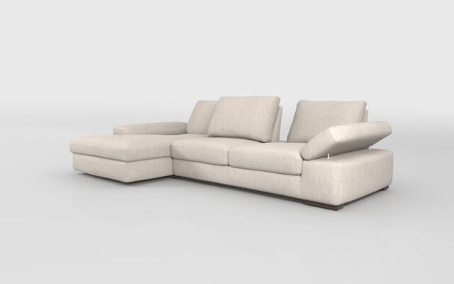 Savazza 4 Seater Sofa with Adjustable Back Rest Left Hand Facing Lounger  - poltronesofà at ScS