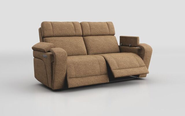 Adstock 3 Seater Power Recliner With Power Head Tilt - poltronesofà at ScS