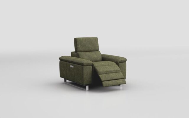 Viserba Power Recliner Chair with Power Head Tilt  - poltronesofà at ScS