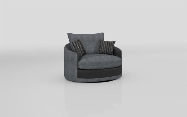 Maddie Fabric Large Twister Chair - poltronesofà at ScS
