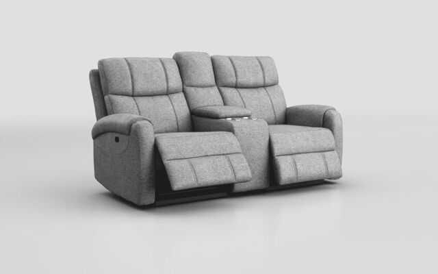 Calisese 2 Seater Manual Recliner with Console  - poltronesofà at ScS