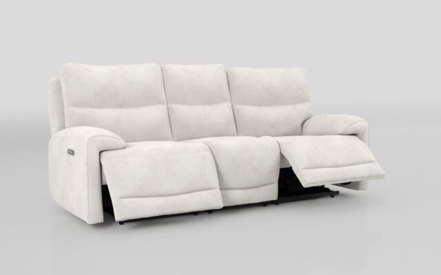 Caldbeck 3 Seater Power Recliner Sofa with Power Head Tilt  - poltronesofà at ScS