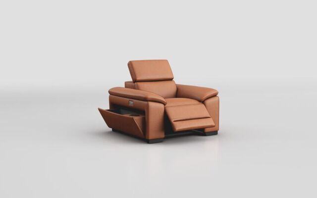 Mesola Power Recliner Chair with Manual Head Tilt - poltronesofà at ScS