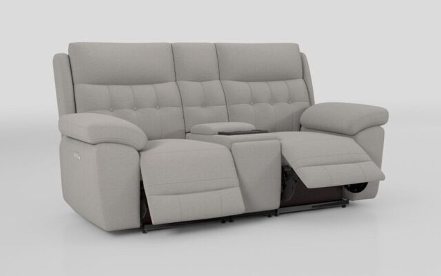 Belford 2 Seater Power Recliner Sofa with Media Console  - poltronesofà at ScS