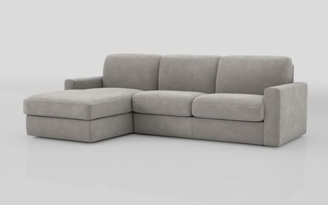 Barete Large Arm 4 Seater Sofa Bed with Left Hand Facing Large Lounger - poltronesofà at ScS