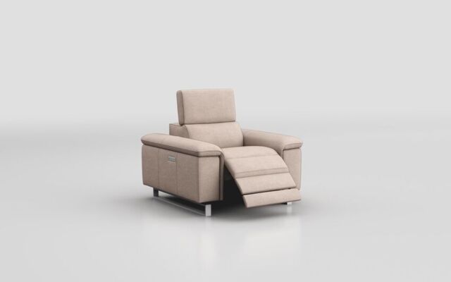 Viserba Power Recliner Chair with Power Head Tilt - poltronesofà at ScS