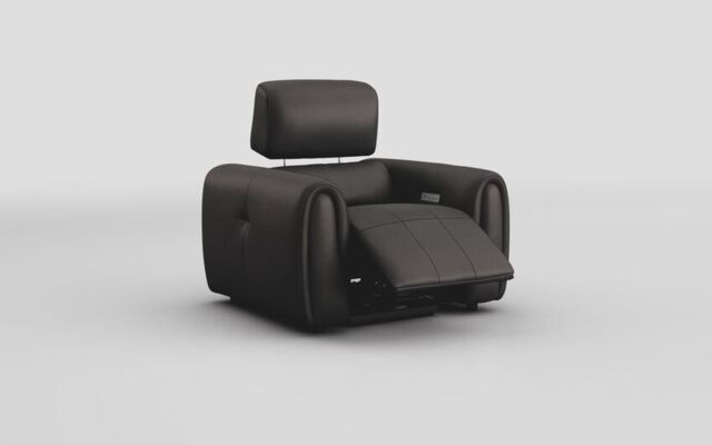 Serra Power Recliner Chair with Power Head Tilt  - poltronesofà at ScS