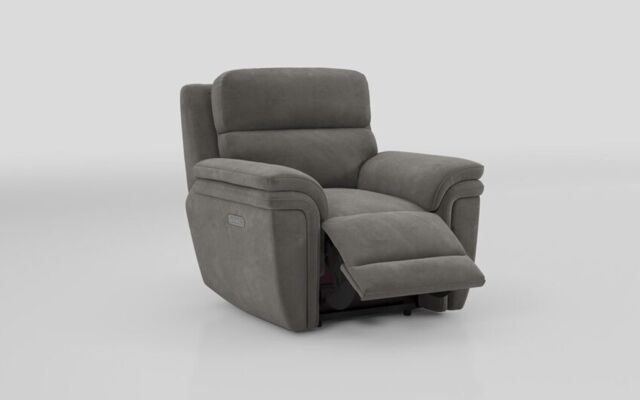 Maer Power Recliner Chair with Power Head Tilt & Lumbar  - poltronesofà at ScS