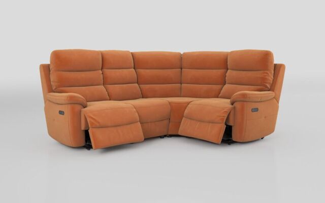 Ossett 2 Corner 1 Power Sofa with Head Tilt  - poltronesofà at ScS