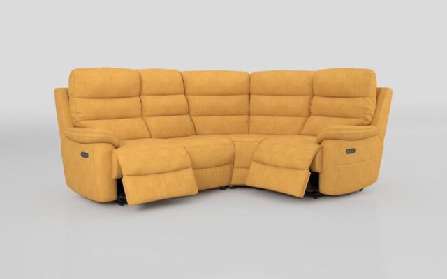 Ossett 2 Corner 1 Power Sofa with Head Tilt - poltronesofà at ScS