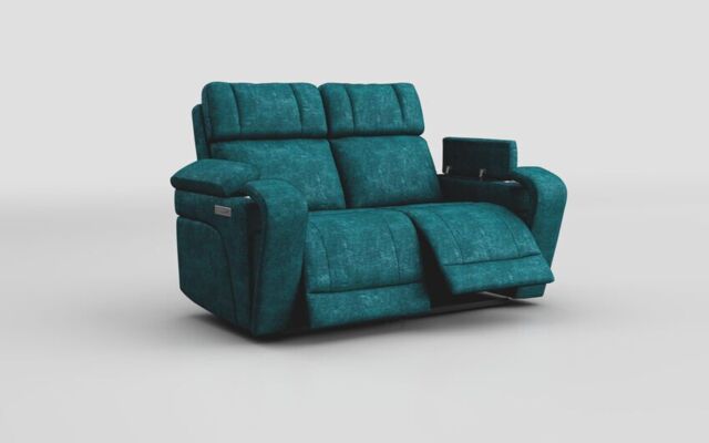 Adstock 2 Seater Power Recliner With Power Head Tilt - poltronesofà at ScS