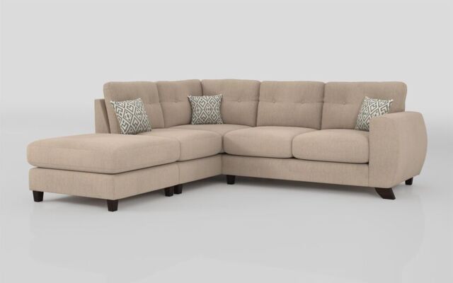 Aspen 1 Corner 2 Left Hand Facing Chaise Standard Back Sofa - poltronesofà at ScS