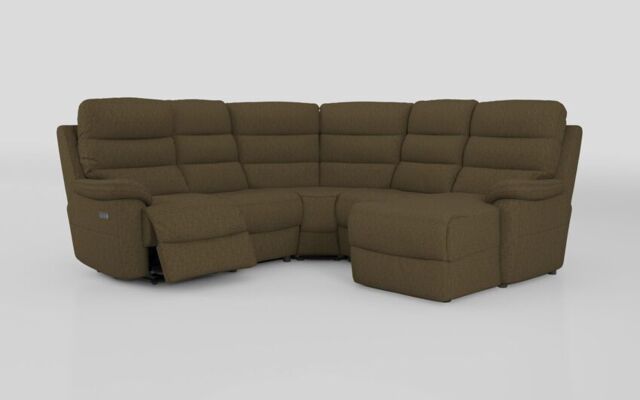 Ossett 2 Corner 2 Right Hand Facing Chaise Left Hand Facing Power Sofa with Head Tilt  - poltronesofà at ScS